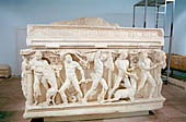 Konya Archeology Museum, ancient Roman Herakles Sarcophagus 